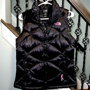 The North Face breast cancer vest